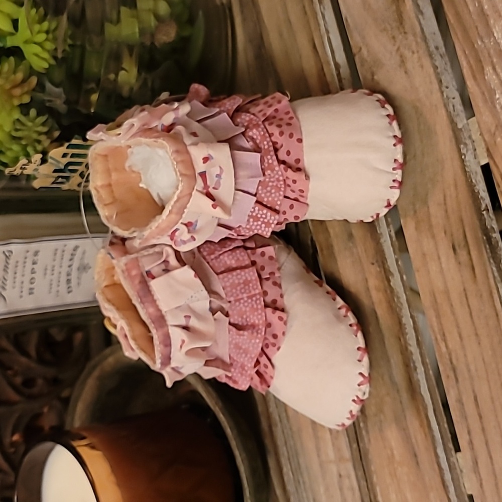 Baby Naartjie Coralie Size 3 Little girl booties